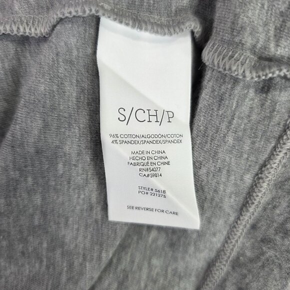 Womens Cabi Sleeveless Gray Side Ruched Midi Dress Lined V Neck Cotton Blend S - Picture 3 of 9